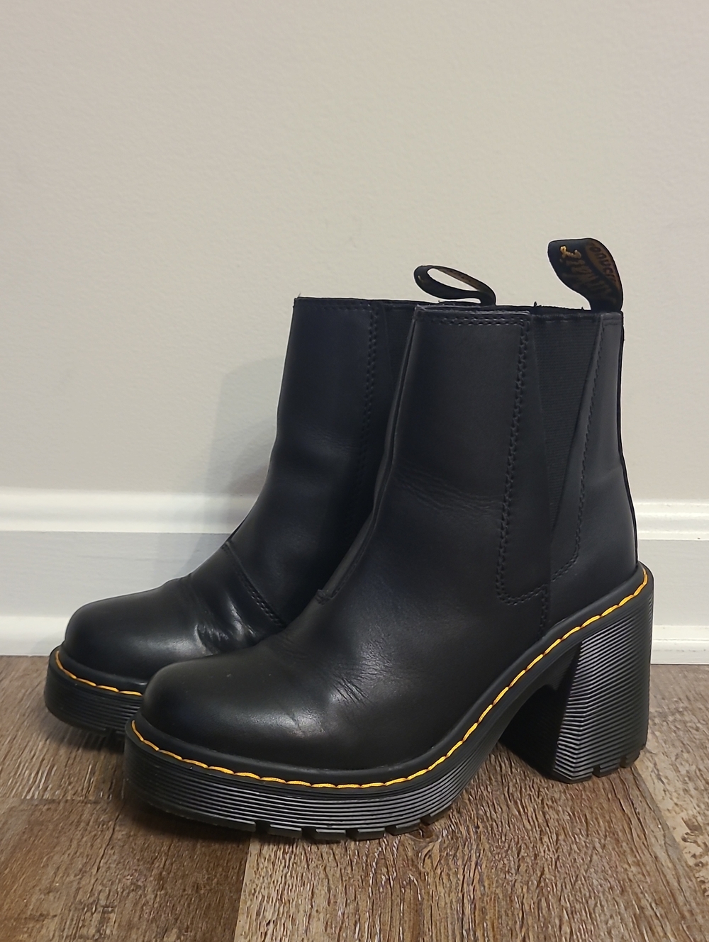 Dr Martens Spence Heeled Flared Boots